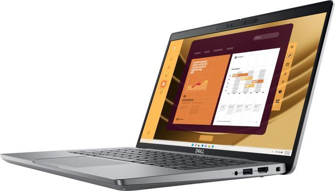 Ноутбук Dell Latitude 5450 14" FHD IPS AG, Intel U7 165U, 32GB, F512GB, UMA, Win11P, сірий (N015L545014UA_W11P) [100700]