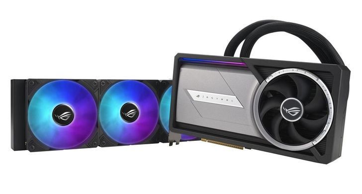 Відеокарта GF RTX 5090 32GB GDDR7 ROG Astral LC Gaming OC Asus (ROG-ASTRAL-LC-RTX5090-O32G-GAMING) [610066]