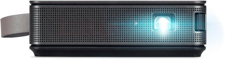 Проєктор портативний AOpen PV12p WVGA, 220 lm, LED, 1.3, WiFi, чорний (MR.JW211.001) [15343]