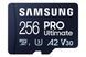 Карта пам&rsquo;яті MICRO SDXC 256GB W/ADAPT. SAMSUNG (MB-MY256SA/WW) [502044], фото 1