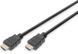 Кабель DIGITUS HDMI (M/M), High speed/Ethernet, 3м, чорний (AK-330107-030-S) [108665], фото 2