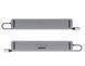 USB-хаб REAL-EL CQ-1000 USB3.0х3/USB-C/HDMI/VGA/RJ45/SD/TF/3.5 mm audio, 0.4m, Space Grey (EL123110005) [605114], фото 4