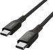 Кабель USB-C > USB-C заряджання/синхронізації Belkin 1м, 240Вт, Type-C, плетений, чорний (CAB015BT1MBK) [108672], фото 8