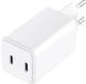 Зарядний пристрій 2xUSB 65W (2xUSB-C) Gan III білий Sandberg (441-56) [402135], фото 3
