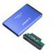 Зовнішня кишеня Gembird для підключення SATA HDD 2.5", USB 3.0, Blue (EE2-U3S-2-B) [608519], фото 3