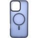 Чохол-накладка BeCover Metal Buttons Case MagSafe для Apple iPhone 16 Pro Blue (712097) [602945], фото 4