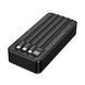 Зовнішній акумулятор BOROFONE BJ84A Smooth power bank with four cables(20000mAh) Black (6941991126178) [806426], фото 7