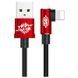 Кабель Baseus MVP USB - Lightning (M/M), 1.5A, 2 м Red (CALMVP-A09) [604349], фото 1