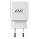 Зарядний пристрій мережевий 2E 30Вт USB-C PD, білий (2E-WC1USBC30W-W) [108374], фото 2