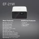 Проєктор Epson EF-21W FHD, 1000 lm, LASER, 1, Google TV, Diamond White (V11HB35040) [105414], фото 4
