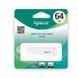 Флеш-накопичувач Apacer USB 2.0 AH336 64Gb White (AP64GAH336W-1) [803630], фото 2
