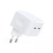 Мережевий зарядний пристрій Choetech White (Q5008-EU-WH) [620638], фото 1