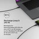 Кабель USB-C > USB-C заряджання/синхронізації Belkin 1м, 240Вт, Type-C, плетений, чорний (CAB015BT1MBK) [108672], фото 5