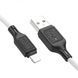 Кабель HOCO X90 Cool silicone charging data cable for iP White (6931474788412) [803260], фото 4