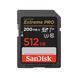 Карта пам'яті SanDisk SD 512GB C10 UHS-I U3 R200/W140MB/s Extreme Pro V30 (SDSDXXD-512G-GN4IN) [108925], фото 3