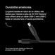 Кабель USB-C > USB-C заряджання/синхронізації Belkin 1м, 240Вт, Type-C, плетений, чорний (CAB015BT1MBK) [108672], фото 3