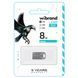 Флеш-накопичувач Wibrand USB 2.0 Hawk 8Gb Silver (WI2.0/HA8M1S) [802882], фото 2