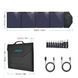 Сонячна панель Choetech 80W DC80W, 5V/2.4A USB + 5V/2.4A QC3.0 + USB-C PD3.0 30W, 158x41см (SC007) [401636], фото 6