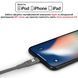 Кабель Promate NerveLink-i USB - Lightning (M/M), 2.4 A, 1.2 м, Grey (nervelink-i.grey) [604294], фото 3