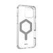 Чохол UAG для iPhone 16 Pro Max, Plyo Magsafe, Ice/Silver (114481114333) [108264], фото 4