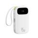 Зовнішній акумулятор Baseus EnerFill FC31 Qpow 3 Digital Display Power Bank with USB-C+iP Cables 20000mAh 45W Moon White (E0028D01) [806525], фото 1