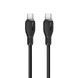 Кабель Baseus Pudding Series Fast Charging Cable Type-C to Type-C 100W 1.2m Cluster Black (P10355702111-00) [803300], фото 3