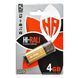 Флеш-накопичувач USB 4GB Hi-Rali Stark Series Gold (HI-4GBSTGD) [607268], фото 2