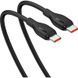 Кабель Baseus Pudding Series Fast Charging Cable Type-C to Type-C 100W 1.2m Cluster Black (P10355702111-00) [803300], фото 4