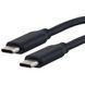 Кабель USB 2.0 Type-C M-M, 1,8м 60W чорний (KD-UCUC3002-1.8m) [403860], фото 2