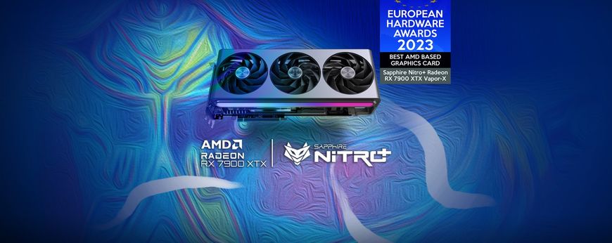 Відеокарта SAPPHIRE Radeon RX 7900 XTX 24GB GDDR6 Nitro+ Gaming OC VAPOR-X (11322-01-40G)