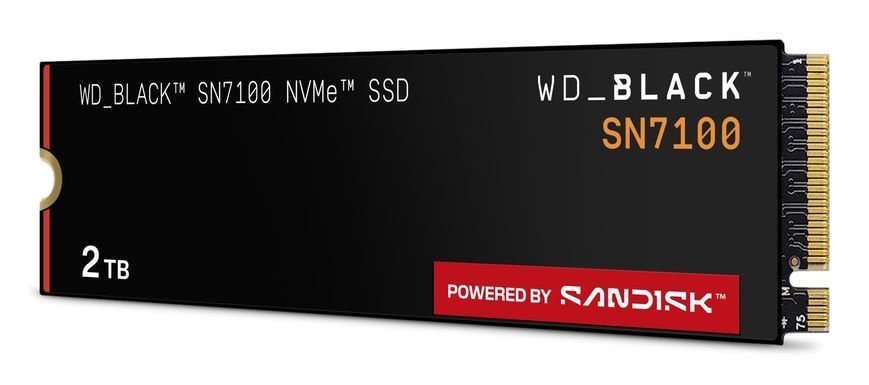 Твердотільний запам&rsquo;ятовувальний пристрій накопичувач (SSD) G4 M.2 NVME 2TB BLACK SN7100 SANDISK (WDS200T4X0E) [501443]