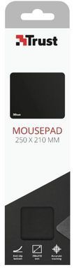 Ігрова поверхня Trust Mouse Pad, M (250х210х3мм), чорний (24193_TRUST) [104219]