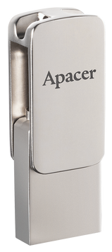 Flash Drive Apacer AH181 64GB Type-C Mobile USB 3.2 Silver (AP64GAH181S-1) [204089]
