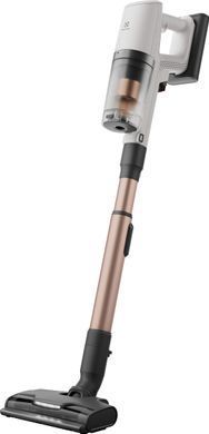 Пилосос Electrolux бездротовий, конт пил -0.4л, автон. робота до 90хв, вага-3.2кг, HEPA12, станція самоочищ., BRC, AutoMode, 5 насадок, білий (EP83HB25UV) [12471]