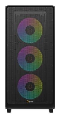 Корпус для комп'ютера ATX W/O PSU GAMMA C60 BK ARGB OCYPUS (GAMMA-C60-BKG400XX-GL) [502876]