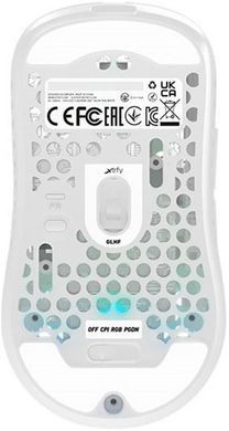 Миша Xtrfy M42, WL/USB-A, RGB, білий (M42W-RGB-WHITE) [103991]