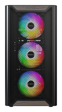 Корпус ATX W/O PSU MONTECH (XR WOOD (B)) [502807]