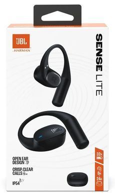 Гарнітура JBL SENSE LITE Black (JBLSENSELITEBLK) [203526]
