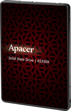 SSD накопичувач Apacer AS350X 1TB SATAIII 3D NAND (AP1TBAS350XR-1) [202246]