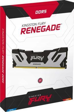 Пам'ять ПК Kingston DDR5 16GB 7200 FURY Renegade XMP Срібний (KF572C38RS-16) [13873]