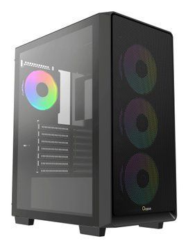 Корпус для комп'ютера ATX W/O PSU GAMMA C60 BK ARGB OCYPUS (GAMMA-C60-BKG400XX-GL) [502876]