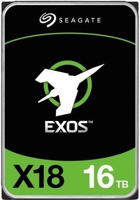 Жорсткий диск Seagate 16TB 3.5" 7200 256MB SATA Exos X18 (ST16000NM000J) [114003]
