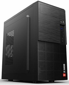 Корпус 2E Basis RD860-3U без БЖ, 1xUSB3.0, 2xUSB2.0, VGA 320мм, mATX, чорний (2E-RD860-3U) [109538]