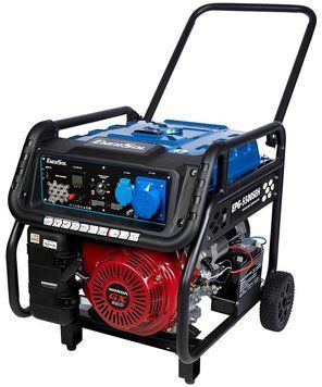 Генератор бензиновий EnerSol 230В 5/5.5кВт електростартер двигун Honda GX-390 89кг (EPG-5500SEH) [112353]