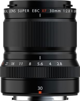 Об`єктив Fujifilm XF 30 мм f/2.8 R LM WR Macro (16792576) [107892]