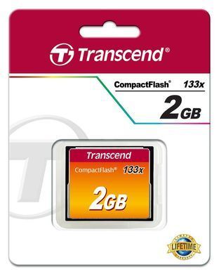 Карта пам'яті Transcend CF 2GB 133X (TS2GCF133) [109041]