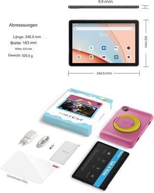 Планшет Blackview Tab 8 Kids 4/128GB Pudding Pink (6931548313038) [619138]