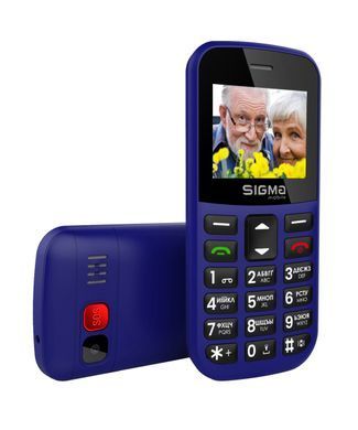 Мобільний телефон Sigma mobile Comfort 50 Easy Blue (4827798585238) [600358]