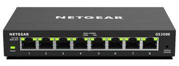 Комутатор NETGEAR GS308E 8xGE, WebSmart (GS308E-100PES) [14953]