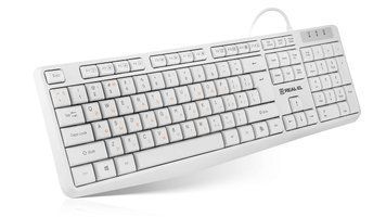 Клавіатура REAL-EL RK-513 White (EL123100047) [606068]